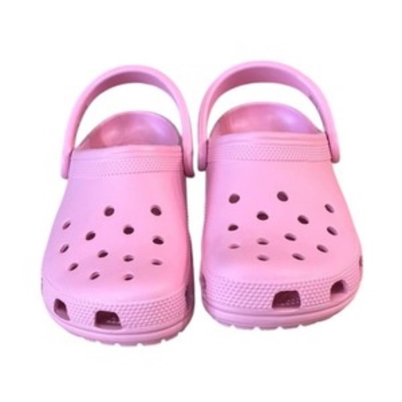 Crocs Classic Womens Pink Clogs Size 6 - Picture 8 of 9